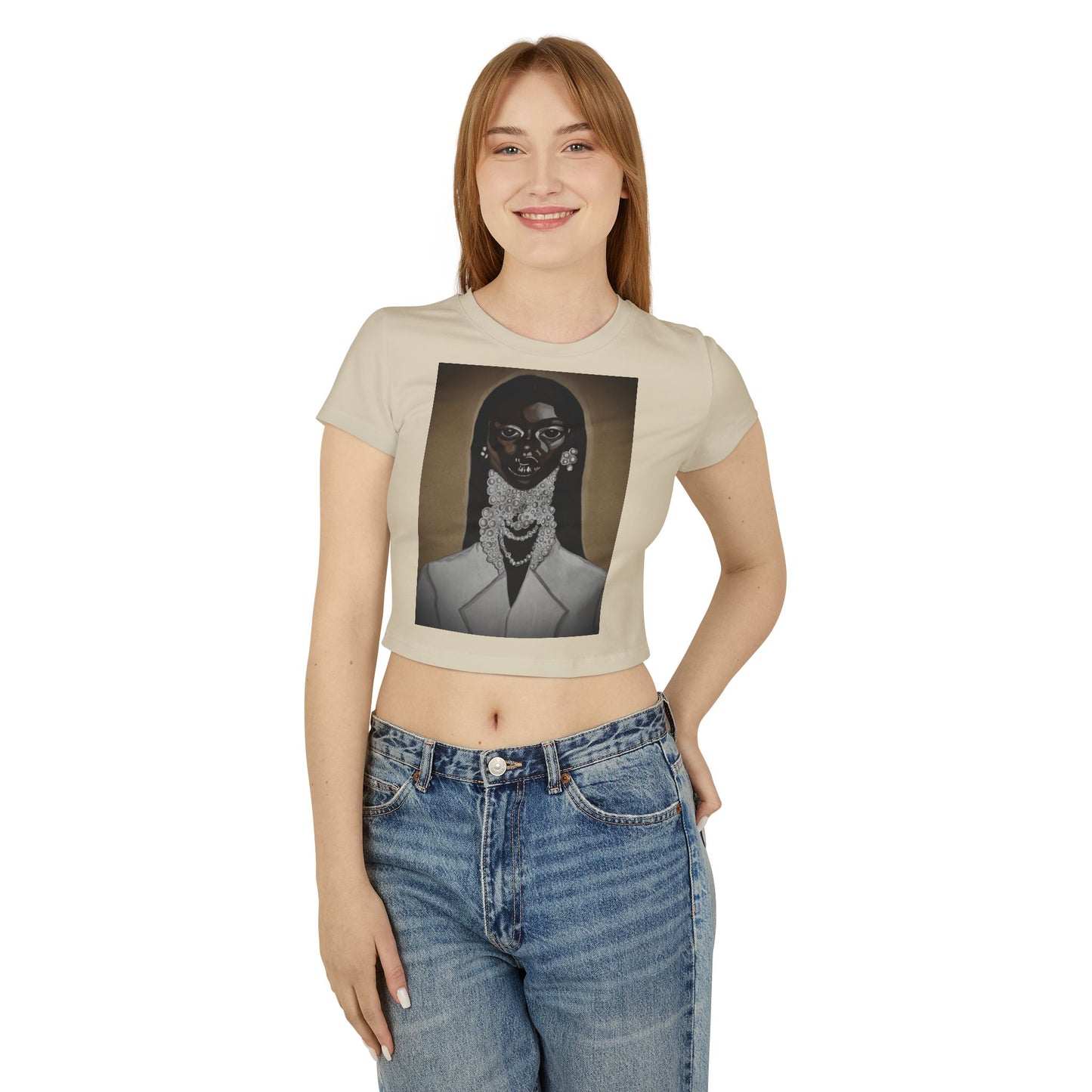 Cute Melanin and Pearls Design Shirt