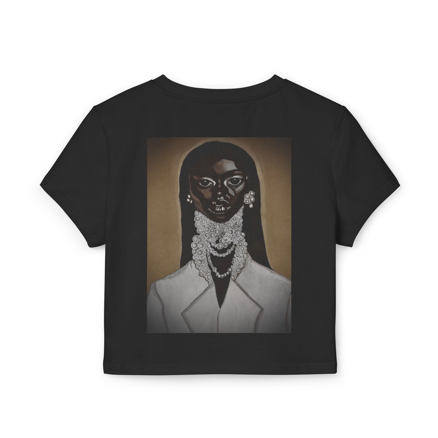 Cute Melanin and Pearls Design Shirt