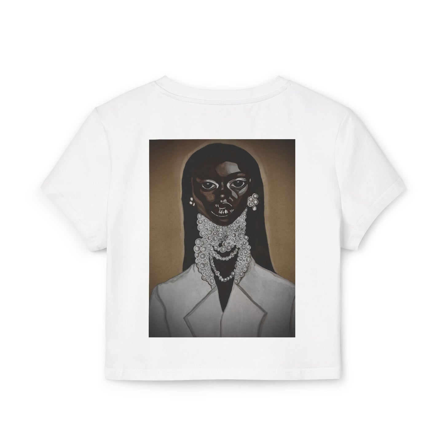 Cute Melanin and Pearls Design Shirt